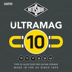 Rotosound Ultramag Hohe Leistung Elektrisch 10-46 Reguläre Gitarrensaiten
