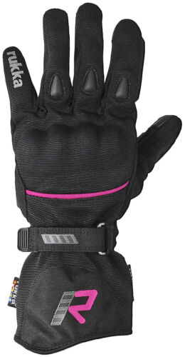 Rukka Virve 2.0 Gtx Damen Motorrad Handschuhe - Schwarz Pink - Xl - Female