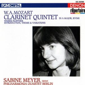 Sabine Meyer - Gebraucht Mozart: Klarinettenquintett / Weber: Introduktion, Thema U. Variationen - Preis Vom 28.04.2024 04:54:08 H