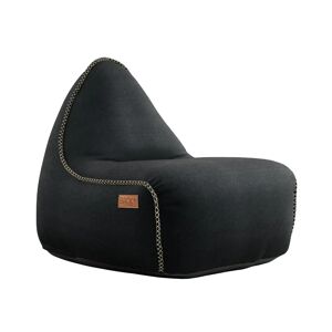 Sackit Canvas Lounge Chair Sitzsack - Black - 96x80x70 Cm
