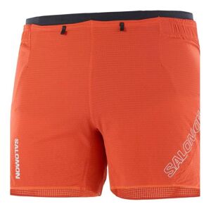 Salomon Sense Aero 5inch Shorts Herren Orange Gr. S