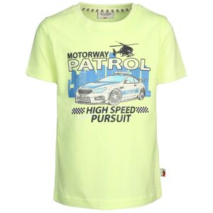 Salt & Pepper - T-shirt Motorway Patrol In Neon Yellow, Gr.92/98