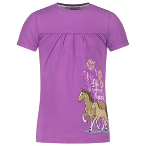 Salt & Pepper - T-shirt Better With Horses In Sweet Purple, Gr.104/110