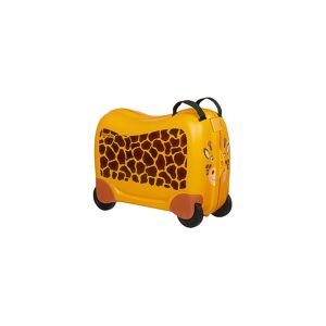 samsonite dream2go ride-on suitcase mit 4 rollen giraffe g. yellow