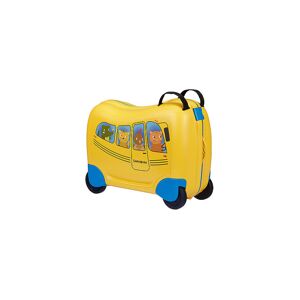 samsonite dream2go ride-on suitcase mit 4 rollen school bus yellow