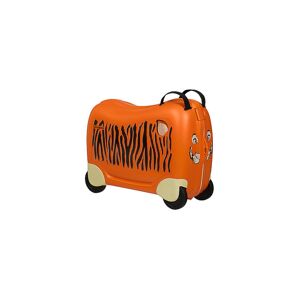 samsonite dream2go ride-on suitcase mit 4 rollen tiger t. orange