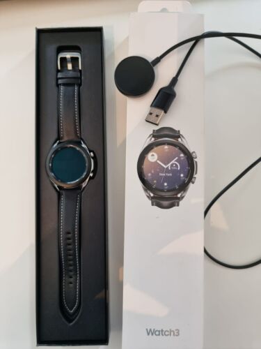 samsung galaxy watch3 (41mm) smartwatch mystic silver silber