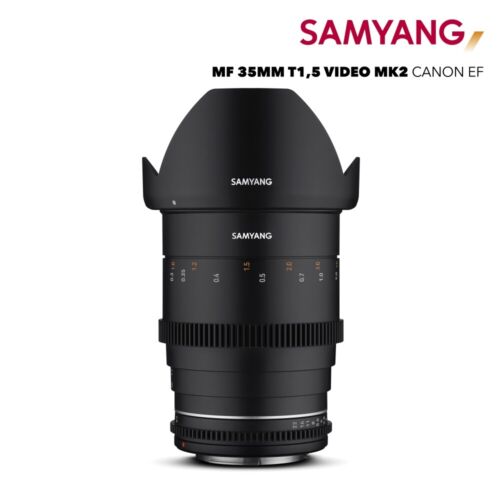 Samyang Mf 35mm T1,5 Vdslr Mk2 Canon Ef By Studio-ausruestung.de