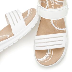 Sandale Lascana Gr. 40, Weiß Damen Schuhe Sandalen