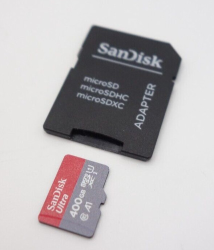Sandisk Ultra - 400 Gb - Microsdxc - Klasse 10 - 120 Mb/s - Class 1 (u1)