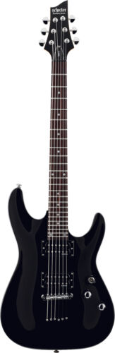 Schecter Omen 6 E-gitarre In Gloss Black