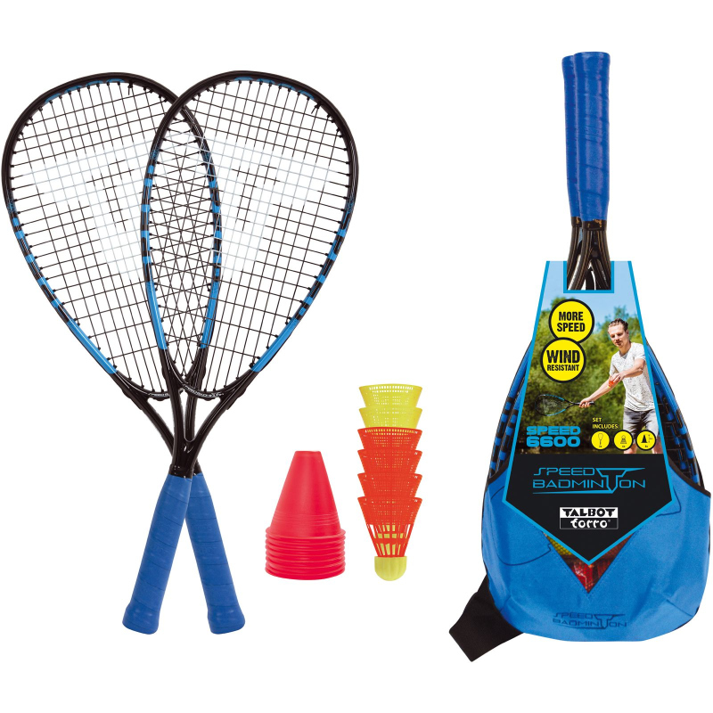 Schildkröt Badminton-schläger Schwarz/blau