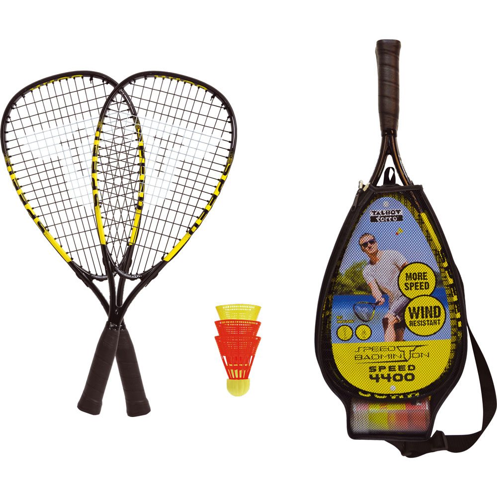 Schläger Badminton Talbot Torro S4400490114 Schwarz