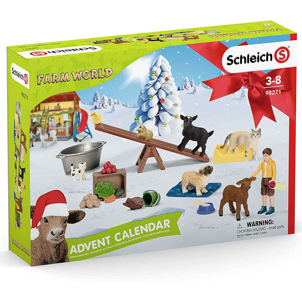 Schleich 98271 Advent Calendar Farm World: Counting Down To Farmyard Fun 