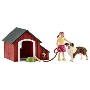 Schleich Farm World - Hundehütte - H: 8 Cm 42376 - Schleich - One Size - Spielzeugtiere