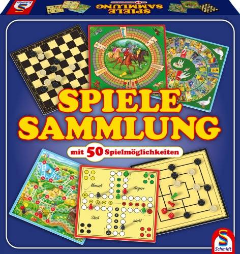 Schmidt Spiele Spiele-sammlung Mit 50 Spielen|ab 6 Jahre