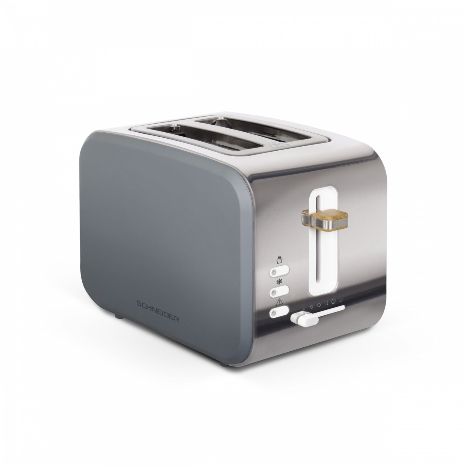 schneider scton2g kompakt-toaster grau