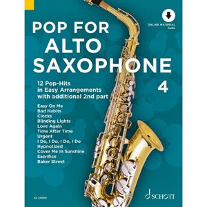 Schott Pop For Alto Saxophone 4