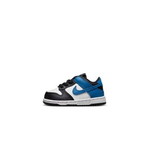 Schuhe Nike Dunk Low Weiß/schwarz/blau Kind - Dh9761-104 3c