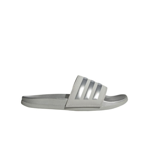 Schuhe Universal Damen Adidas Adilette Comfort H03619 Silber
