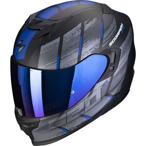Scorpion Motorrad Helm Gr. Xl Exo-520 Evo Air Maha Schwarz-blau Matt