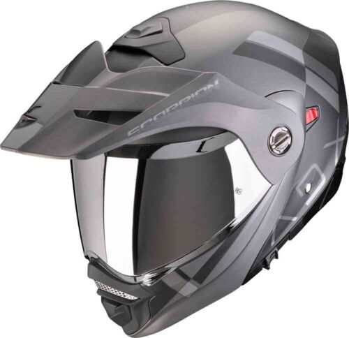 Scorpion Motorrad Helm L - Adx 2 Galane Klapphelm - Schwarz-silber Matt