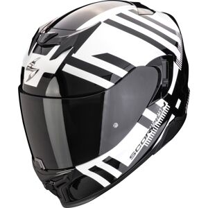 Scorpion Motorrad Helm M - Exo-520 Evo Air Banshee Weiß-schwarz