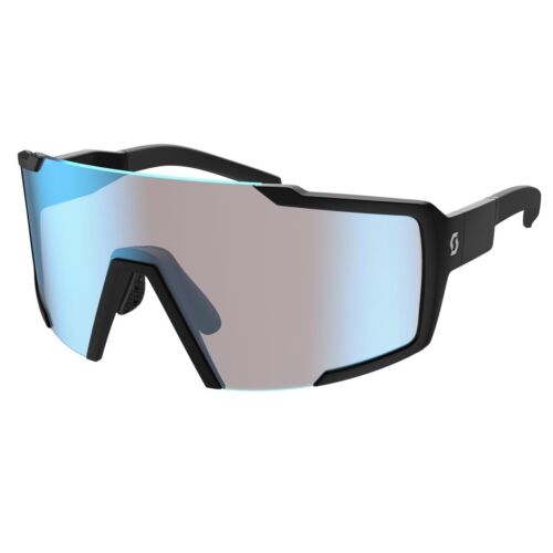 Scott Shield Fahrrad Wechselscheiben Brille Schwarz/blau Chrom Amplifier
