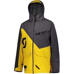 Scott Xt Shell Dryo Snowmobil Jacke - Grau Gelb - M - Unisex
