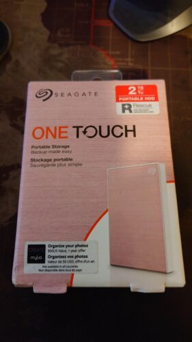 seagate one touch hdd 2,5 (2tb) externe festplatte silber