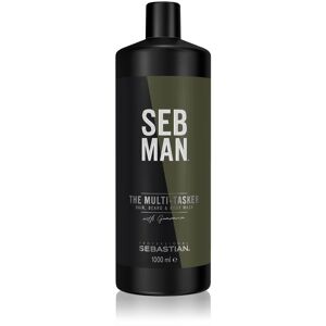 Sebastian Seb Man The Multitasker 3in1 Hair, Beard & Body Wash 1 Liter