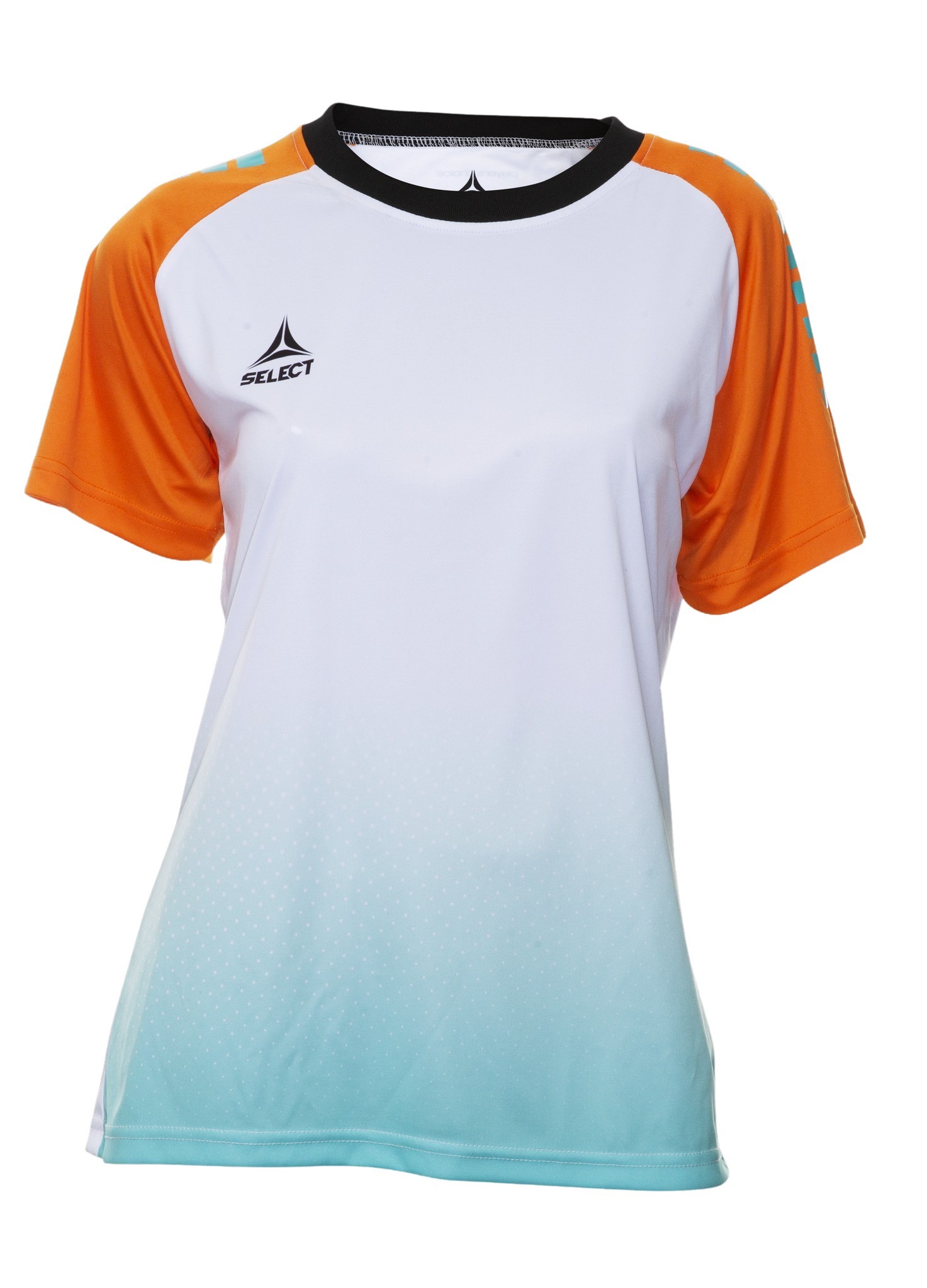 select damen-t-shirt player femina orange donna
