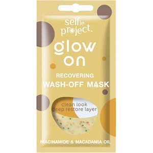 Selfie Project Gesichtsmasken Wash-off Masken Glow On Recovering Mask