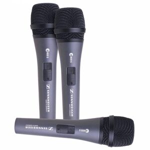 Sennheiser E835s Geschaltetes Dynamisches Live-gesangsmikrofon 3er-pack