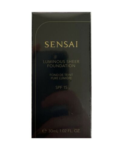 sensai luminous sheer foundation spf 15 30 ml, ls 203 - neutral beige
