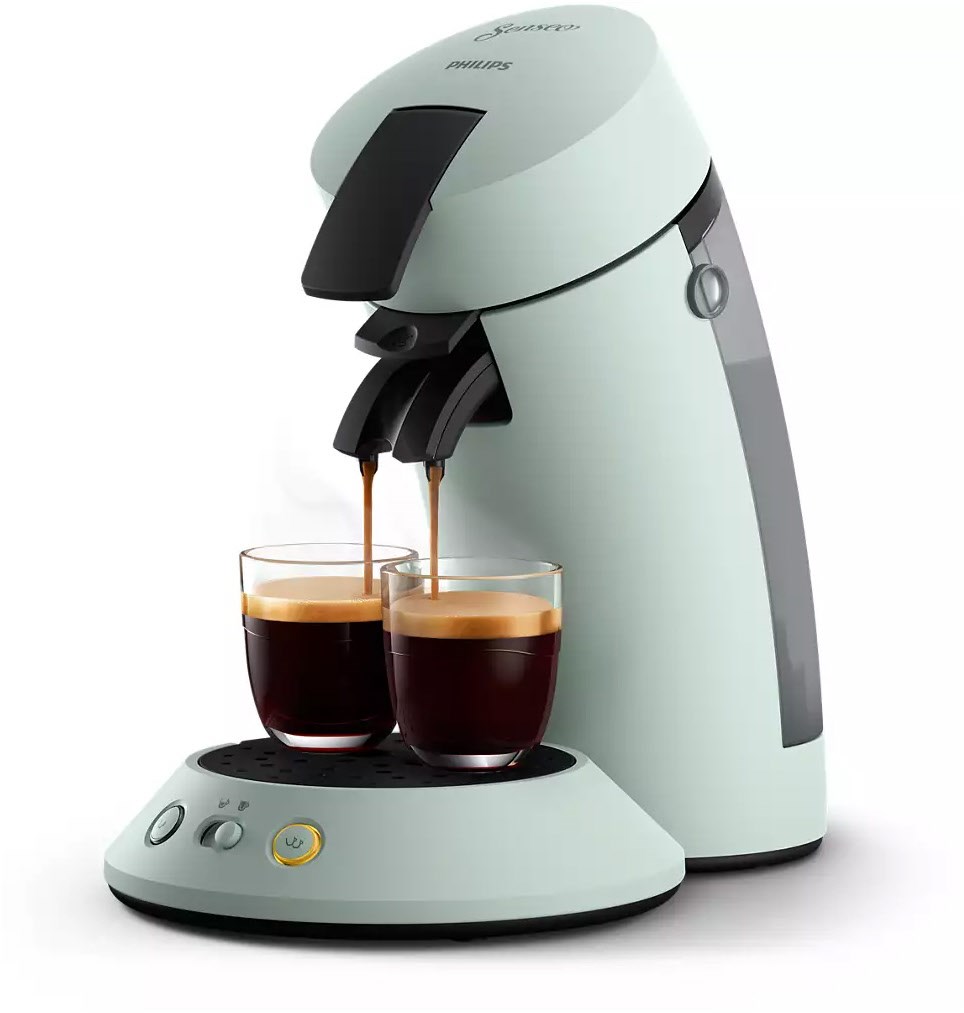senseo csa210/20 original plus kaffeepadmaschine matt mint