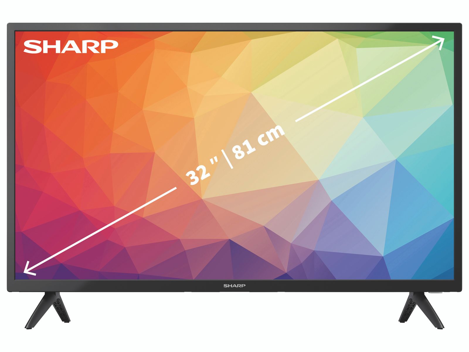 Sharp 32fg2ea Smart Tv Android Led 32 Zoll Hd Ready Dvb-t2-s2-hevc