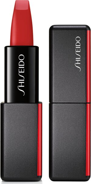 shiseido modernmatte powder lipstick (514 hyper red) rot