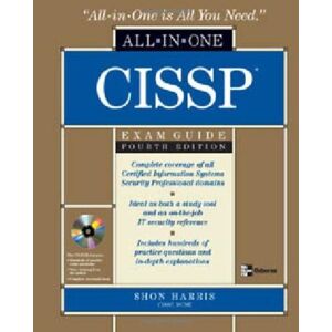 Shon Harris - Gebraucht Cissp Certification All-in-one Exam Guide: Complete Coverage Of All Certified Information Systems Security Professional Domains. Ideal As Both A Study ... Explanations (cissp All-in-one Exam Guide) - Preis Vom 08.05.2024 04:49:53 H