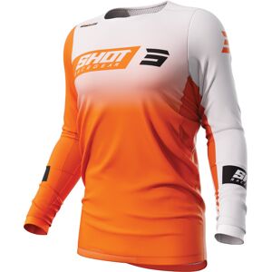 Shot Contact Scope Motocross Jersey - Weiss Orange - 2xl - Unisex