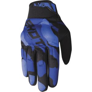 Shot Drift Camo Motocross Handschuhe - Blau - Xl - Unisex