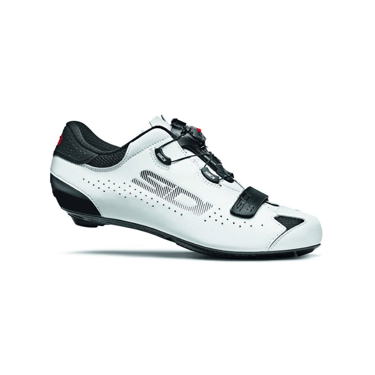 Sidi Sixty Road Shoes - Monochrome, Black/white (size: 42) Cycling Ac Neu