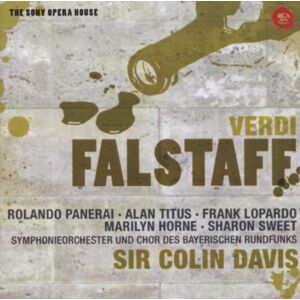 Sir Colin Davis - Verdi-falstaff-sony Opera House 2 Cd 54 Tracks Oper Neu