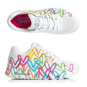 Skechers Sneaker Uno - Highlight Love Lovewall-herzdesign Memory Foam