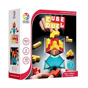 Smart Games - Cube Duel, 2 Player Puzzle Game, Bonus 80 Challenges For 1 Player,
