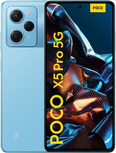 Smartphone Poco X5 Pro 5g Blue 8 Gb Ram Qualcomm Snapdragon Snapdra... Neu