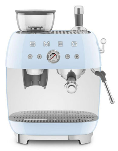 Smeg Egf03pbeu Espressomaschine Mit Integrierter Kaffeemühle Azzurro 1