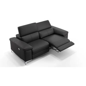 Sofanella 2sitzer Couch 2er Sofa Mit Funktion Venosa 178x79x101cm Schwarz