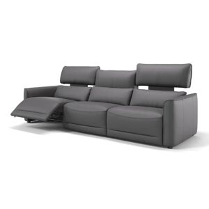 Sofanella Big Sofa 3-sitzer Gala Xxl Couch 222x101x89cm Grau
