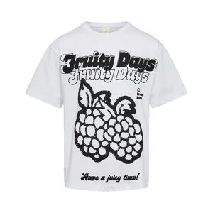 Sofie Schnoor - T-shirt Fruity Days In Brilliant White, Gr.164